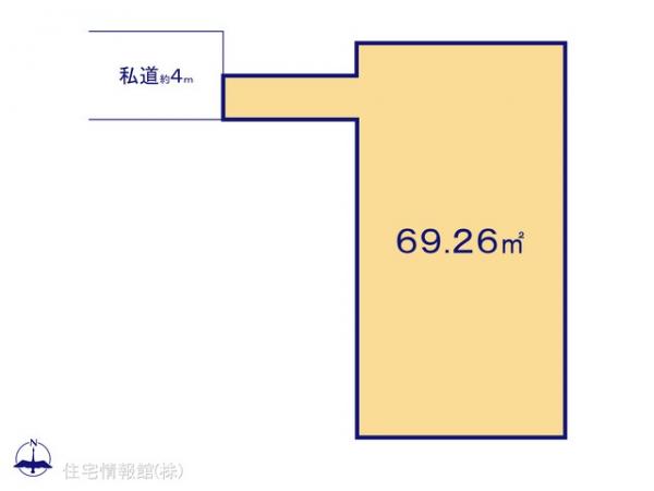 土地 埼玉県川越市新宿町６丁目34-11 東武東上線川越駅 1,130万円