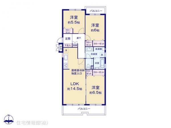 中古マンション 東京都多摩市鶴牧３丁目13-5 京王相模原線京王多摩センター駅 2,480万円
