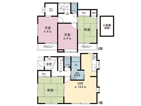 中古戸建 春日部市増富 東武野田線豊春駅 1,880万円
