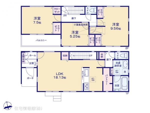 新築戸建 神奈川県厚木市金田681-1 小田急線海老名駅 2,880万円