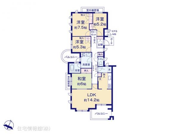 中古マンション 神奈川県横浜市緑区竹山４丁目 JR横浜線鴨居駅 2,580万円