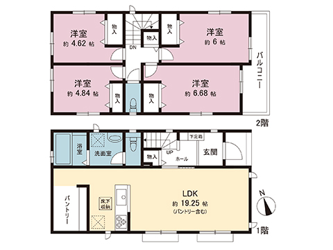 新築戸建 横浜市瀬谷区二ツ橋町 相鉄本線三ツ境駅 5,790万円