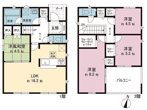 新築戸建 久喜市青毛３丁目 東武日光線幸手駅 2,680万円