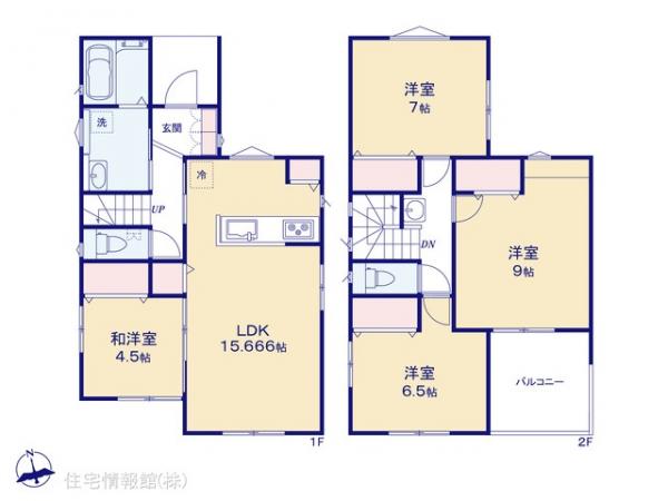 新築戸建 埼玉県春日部市新宿新田243-2 東武野田線南桜井駅 2,890万円
