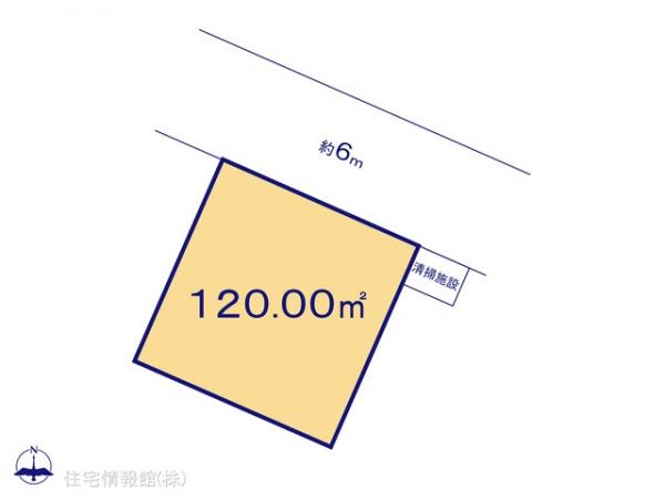 土地 埼玉県春日部市新宿新田243-2 東武野田線南桜井駅 1,490万円