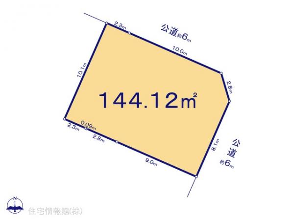 土地 埼玉県春日部市新宿新田243-2 東武野田線南桜井駅 1,990万円