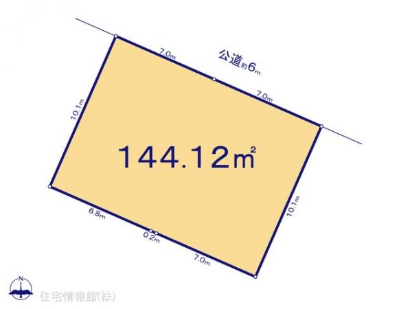 土地 埼玉県春日部市新宿新田243-2 東武野田線南桜井駅 1,890万円