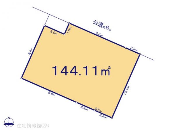 土地 埼玉県春日部市新宿新田243-2 東武野田線南桜井駅 1,890万円