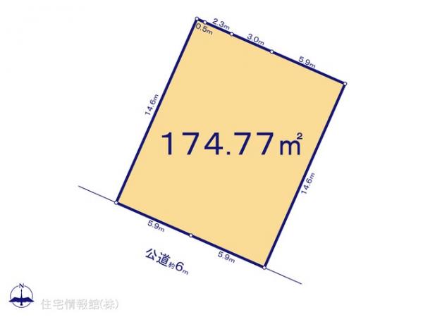 土地 埼玉県春日部市新宿新田243-2 東武野田線南桜井駅 2,290万円