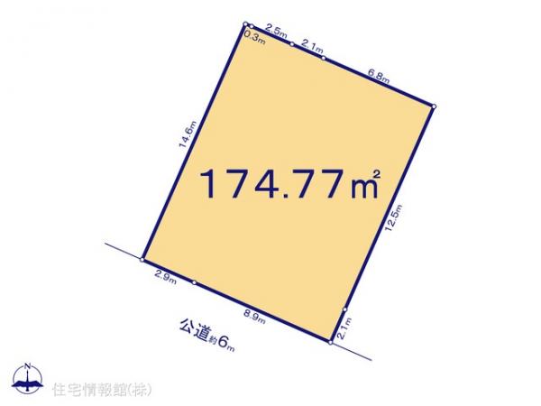 土地 埼玉県春日部市新宿新田243-2 東武野田線南桜井駅 2,290万円
