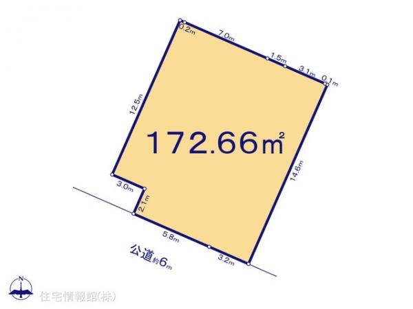 土地 埼玉県春日部市新宿新田243-2 東武野田線南桜井駅 2,290万円