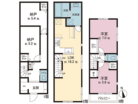 新築戸建 横浜市金沢区富岡東６丁目 京急本線京急富岡駅 5,180万円