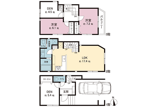 新築戸建 横浜市金沢区富岡東６丁目 京急本線京急富岡駅 5,680万円