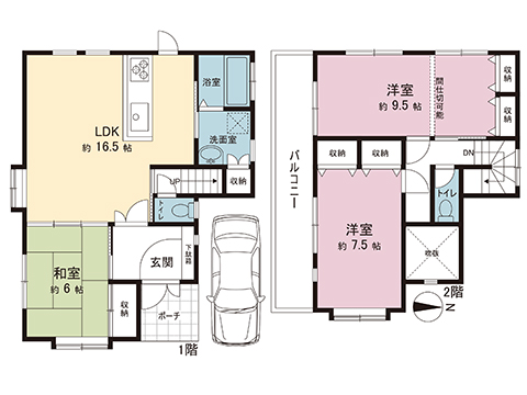中古戸建 川越市上戸新町 東武東上線霞ケ関駅 2,780万円