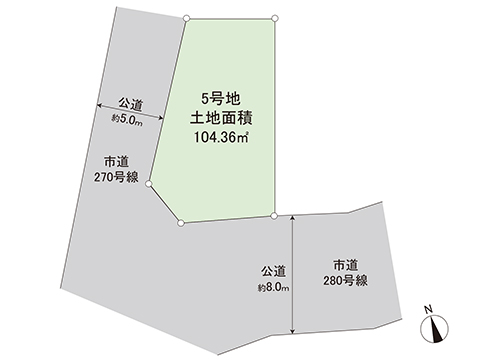 土地 綾瀬市寺尾本町３丁目 相鉄本線さがみ野駅 2,580万円