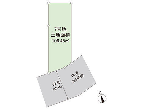 土地 綾瀬市寺尾本町３丁目 相鉄本線さがみ野駅 2,580万円