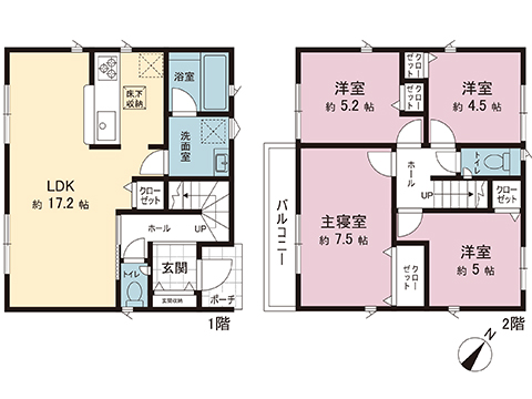 新築戸建 南埼玉郡宮代町百間１丁目 東武伊勢崎線東武動物公園駅 2,680万円