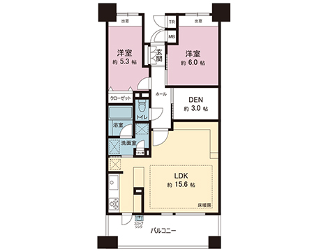 中古マンション 宇都宮市松が峰２丁目 東武宇都宮線東武宇都宮駅 2,790万円