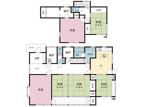 中古戸建 宇都宮市鶴田町 JR日光線鶴田駅 2,490万円