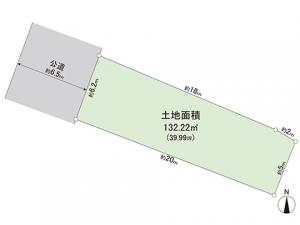 土地 宇都宮市南大通り１丁目9-22 JR東北本線 (宇都宮線）宇都宮駅 23800000