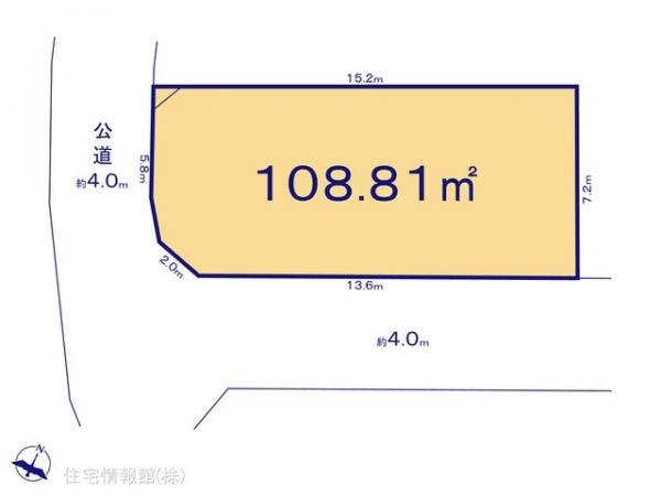 土地 埼玉県さいたま市緑区大字大牧1480-4 JR武蔵野線東浦和駅 3,099万円