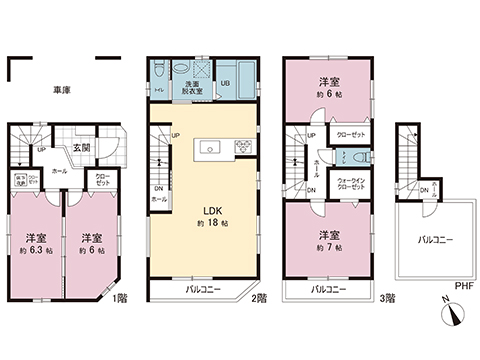 新築戸建 さいたま市南区大字太田窪 JR武蔵野線南浦和駅 4,690万円