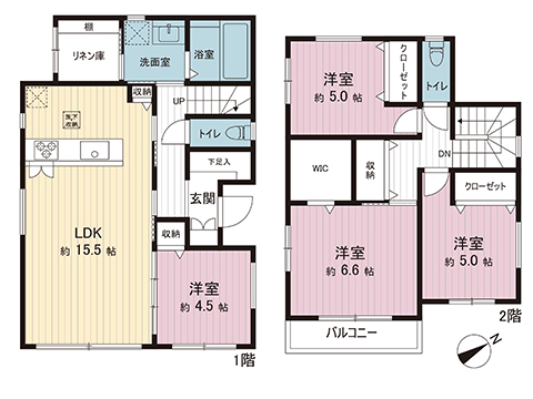 中古戸建 横須賀市津久井１丁目 京急久里浜線津久井浜駅 3,890万円