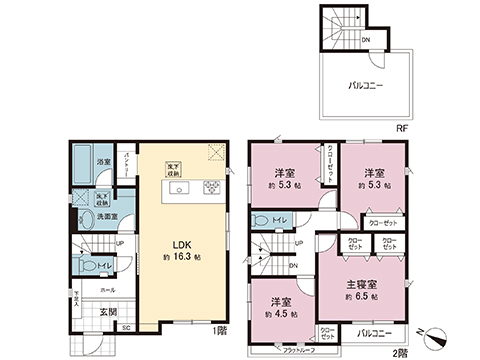新築戸建 綾瀬市寺尾釜田１丁目 小田急線海老名駅 4,280万円