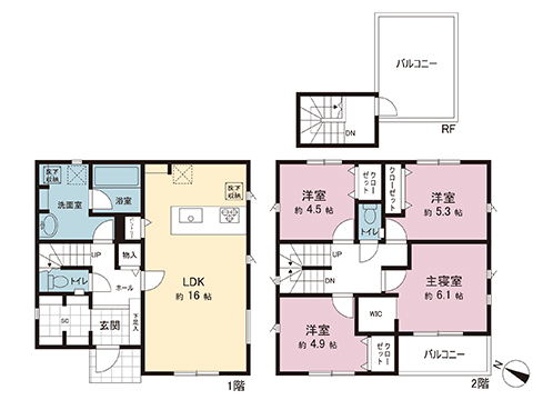 新築戸建 綾瀬市寺尾釜田１丁目 小田急線海老名駅 4,180万円