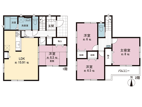 新築戸建 宇都宮市野沢町 東武宇都宮線東武宇都宮駅 2,740万円