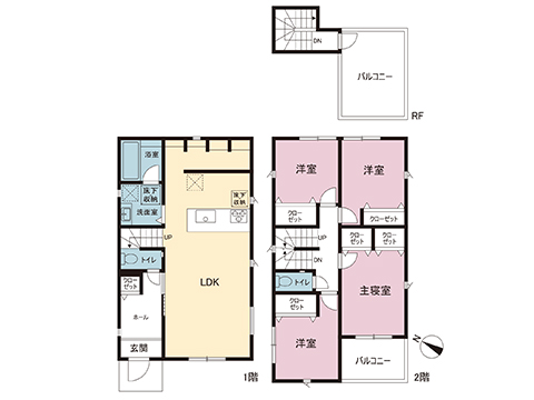 新築戸建 綾瀬市寺尾釜田１丁目 小田急線海老名駅 3,980万円