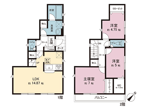 新築戸建 南埼玉郡宮代町百間１丁目 東武伊勢崎線東武動物公園駅 2,680万円