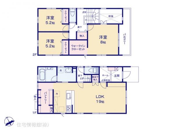 新築戸建 埼玉県川越市砂新田５丁目10 東武東上線新河岸駅 4,280万円