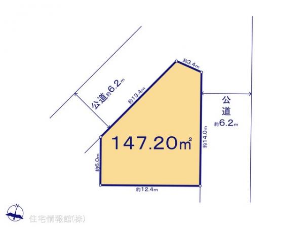 土地 埼玉県北足立郡伊奈町大字小室2278-45 JR東北本線（宇都宮線）蓮田駅 2,580万円