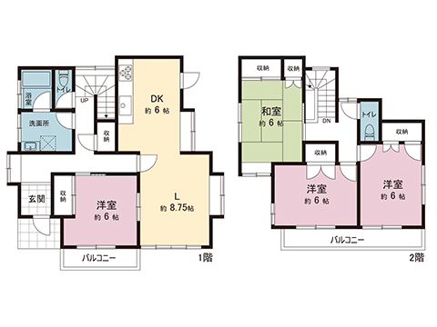 町田市山崎町 中古 間取り図
