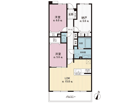中古マンション 立川市上砂町５丁目 西武拝島線武蔵砂川駅 3,190万円