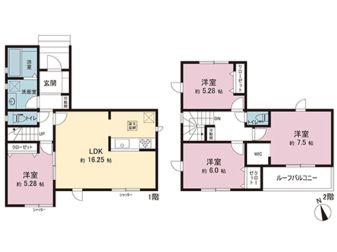 新築戸建 南埼玉郡宮代町学園台２丁目 東武伊勢崎線東武動物公園駅 2,980万円