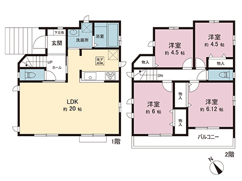 新築戸建 町田市本町田 小田急線町田駅 4,690万円