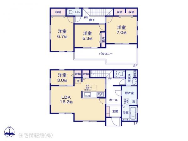 新築戸建 埼玉県川越市大字下小坂583-1 東武東上線川越駅 3,150万円