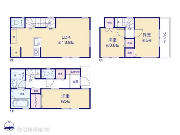 新築戸建 神奈川県川崎市川崎区藤崎２丁目4 京急大師線鈴木町駅 3,599万円