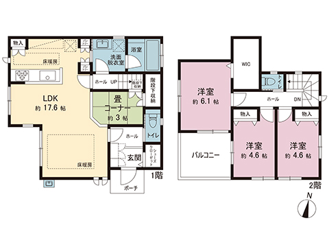 中古戸建 座間市入谷東４丁目 小田急線座間駅 3,580万円