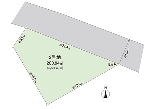 土地 宇都宮市鶴田町 JR日光線鶴田駅 1,640万円