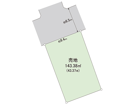 土地 宇都宮市野沢町 東武宇都宮線東武宇都宮駅 780万円