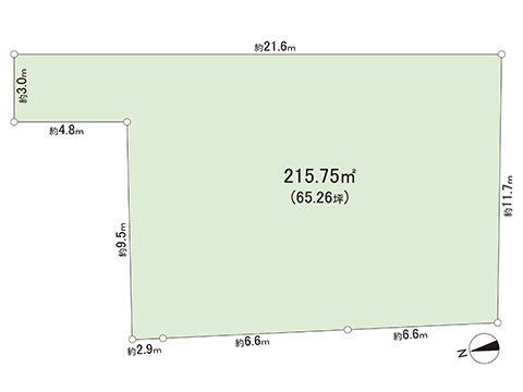 土地 宇都宮市東岡本町 JR東北本線 (宇都宮線）岡本駅 1,200万円