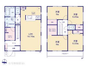 新築戸建 東京都あきる野市草花 JR青梅線福生駅 3,180万円