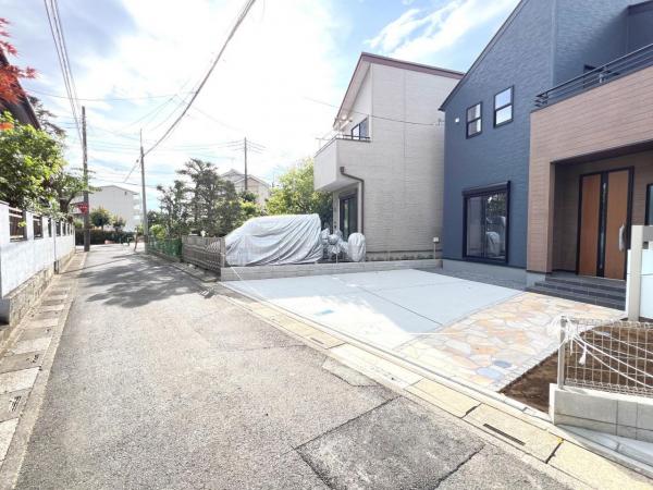 さいたま市見沼区大谷第4 前面道路含む現地写真