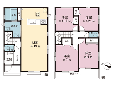 新築戸建 北足立郡伊奈町大字小室 埼玉新都市交通伊奈線志久駅 2,890万円