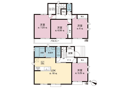 新築戸建 北足立郡伊奈町大字小室 埼玉新都市交通伊奈線志久駅 3,290万円