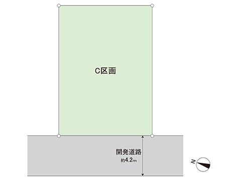 土地 北足立郡伊奈町大字小室 埼玉新都市交通伊奈線志久駅 1,790万円