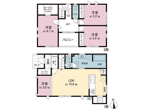 中古戸建 川越市むさし野 西武新宿線南大塚駅 3,780万円